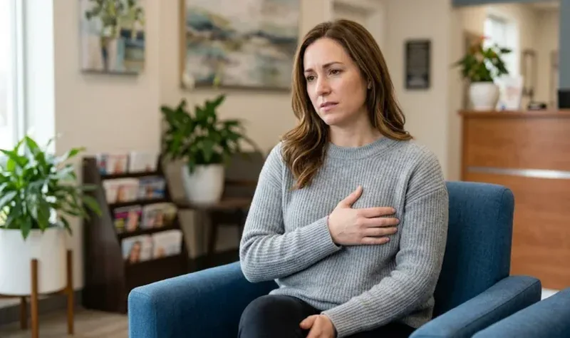 breast implant pain symptom cover image