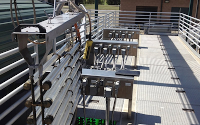Site layout at American Canyon WWTP.
