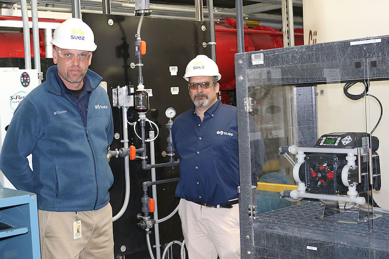 Water Treatment Plant Uses Dual Diaphragm Pump for ALUM Dosing.