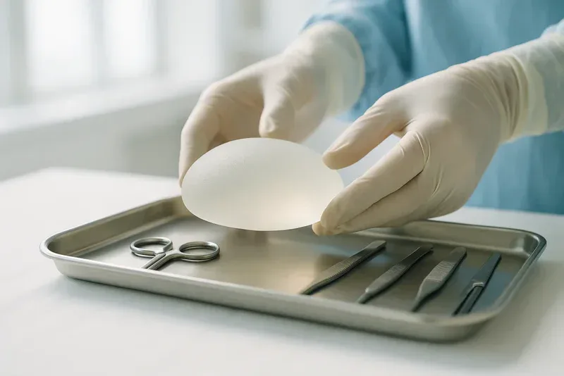 breast implants removel surgery