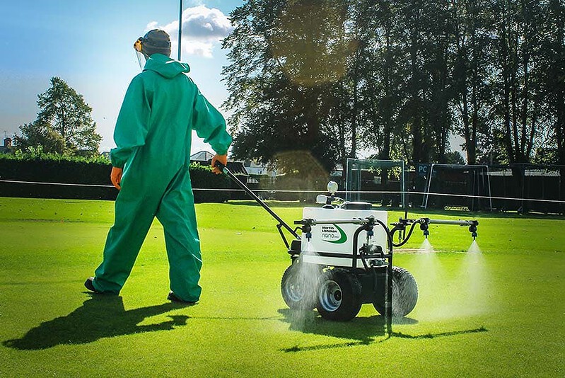 The Nano-Spray makes the spraying of delicate amenity areas effortless with minimal impact.