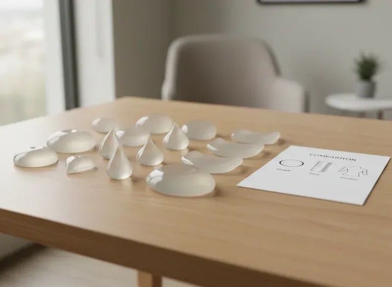 implant comparison desk shot