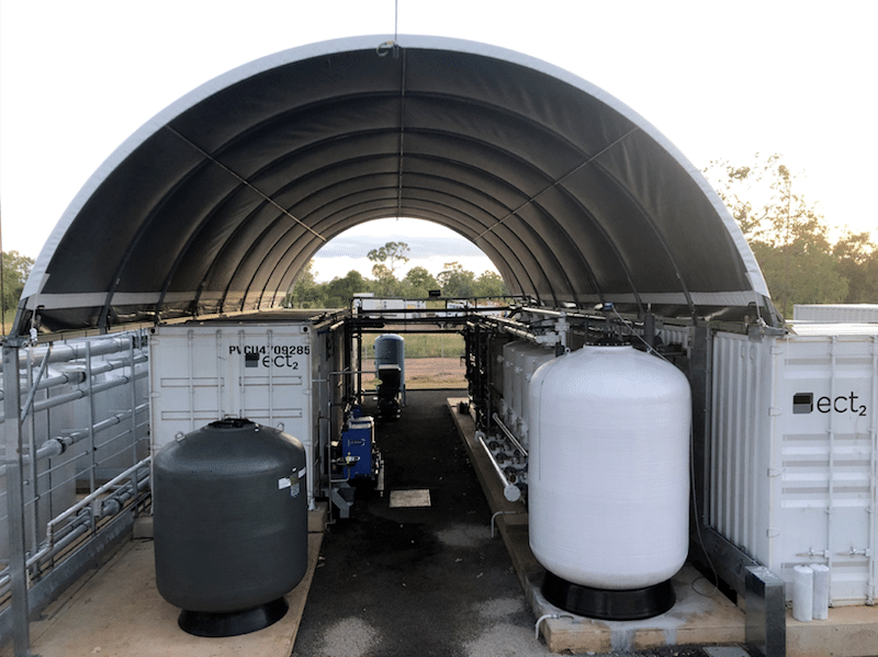 Fire Training Area (FTA) Treatment System.