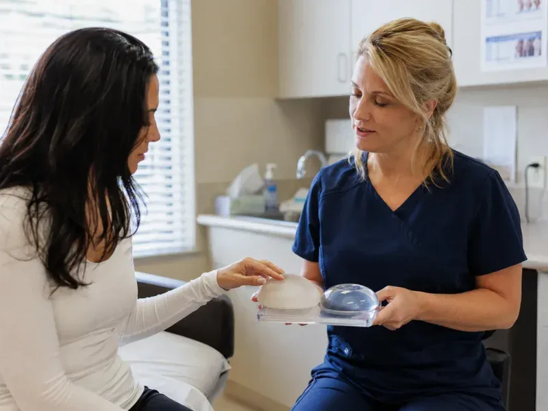 different types of a breast implant
