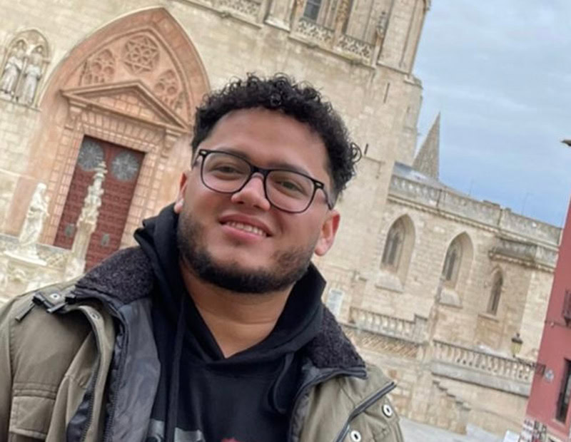 Gabriel M&eacute;ndez Seminarista de Honduras