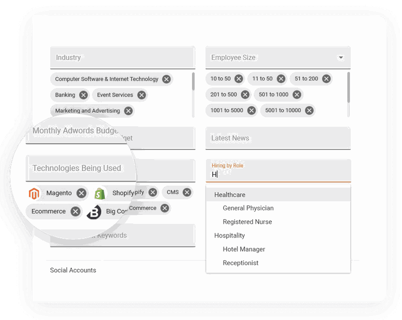 Construire une liste de prospects à l'aide d'outils