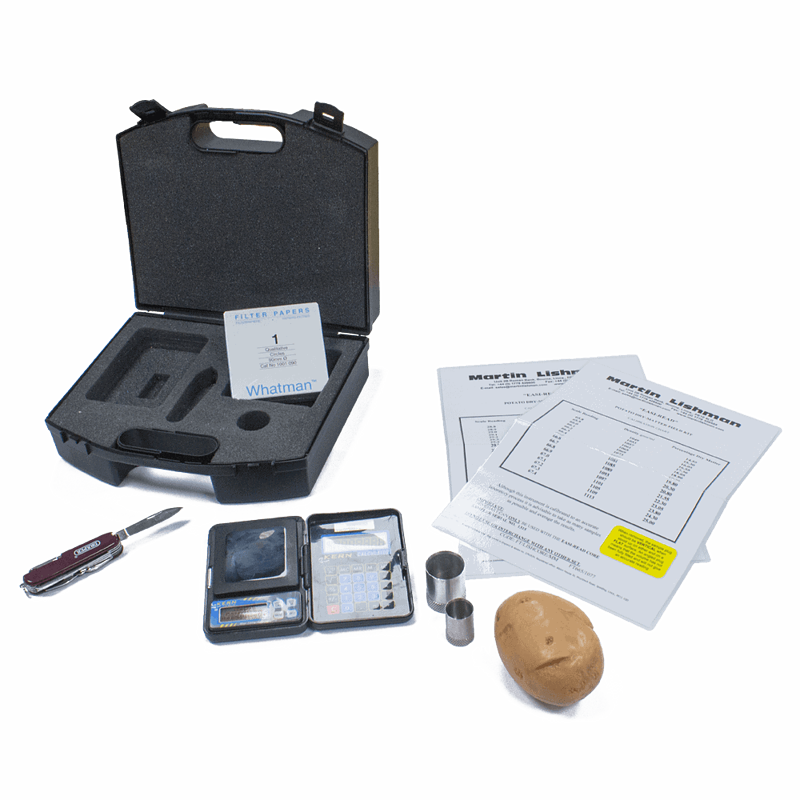 Dry matter measurement with the Martin Lishman dry matter field kit