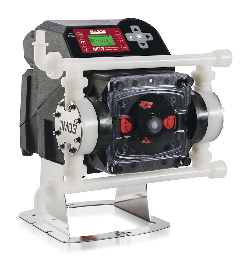 CHEM-FEED® MD3 – The Multi-Diaphragm Chemical Dosing Pump that Won’t Vapor Lock & Won’t Lose Prime