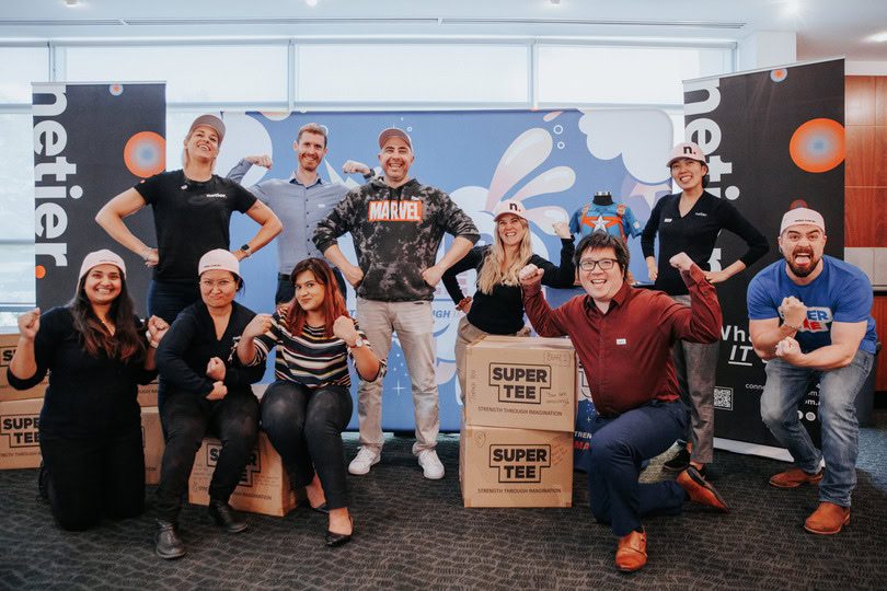 Netier SuperTee Packing Event in Canberra