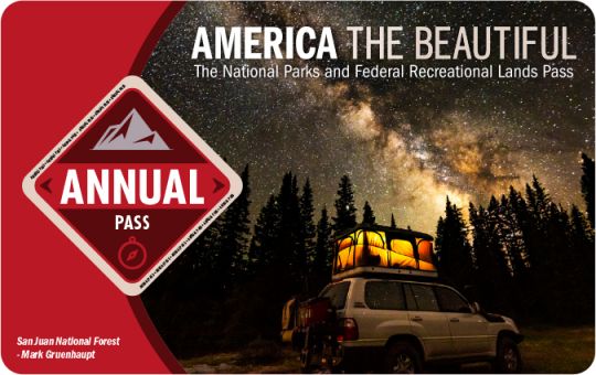 美國美麗的國家公園通行證