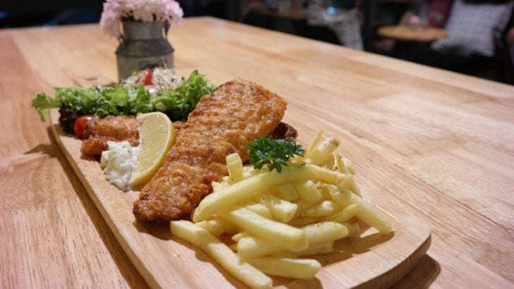 best fish and chips in Kuala lampur Malaysia.