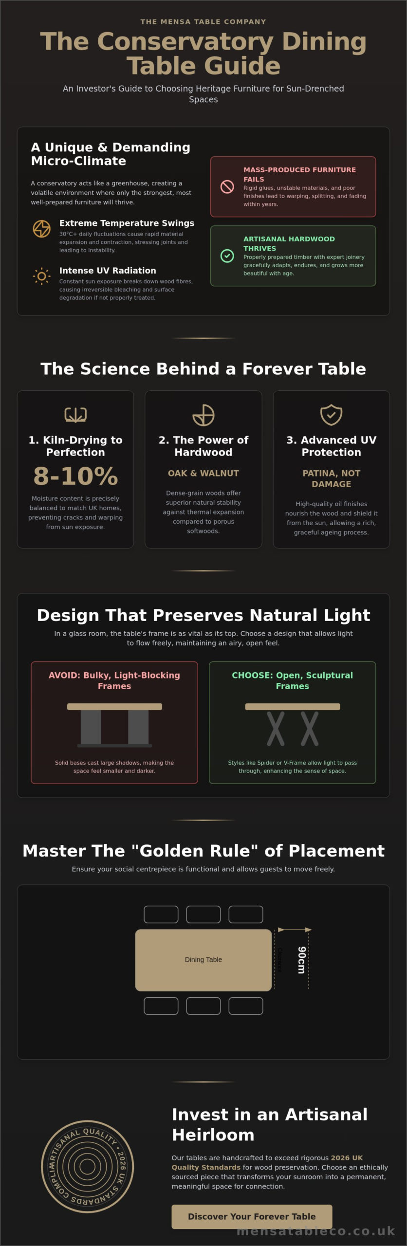 The Ultimate Guide to Choosing a Dining Table for Your Conservatory in 2026