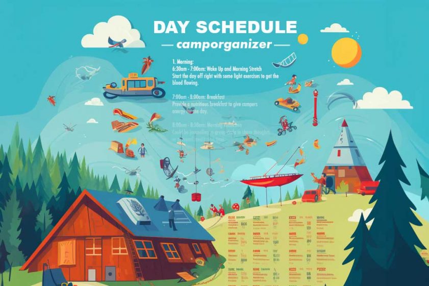 summer camp day schedule