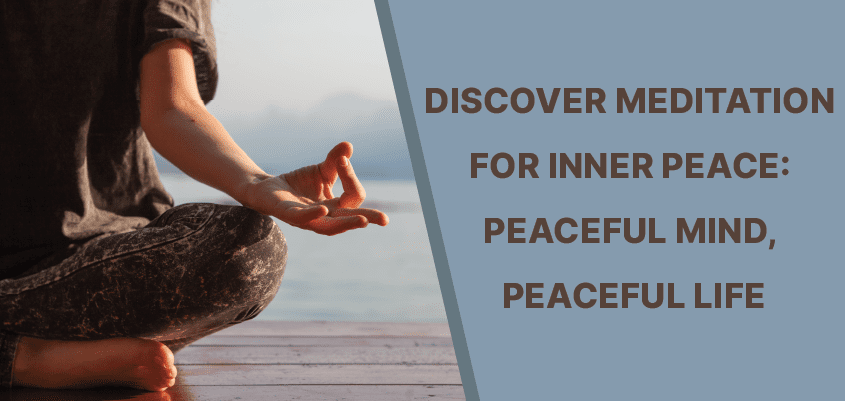 内なる平和のための瞑想を発見：平和な心、平和な生活