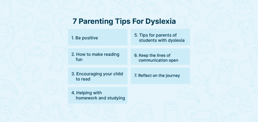 7 Parenting tips for dyslexia 