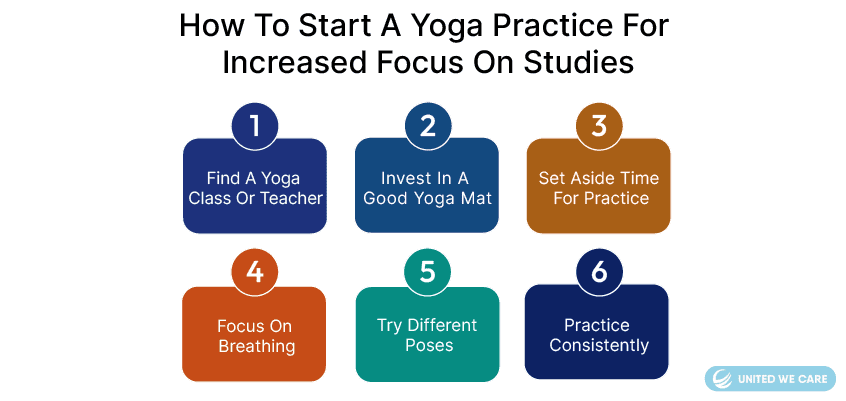 Come iniziare una pratica yoga per una maggiore concentrazione sugli studi