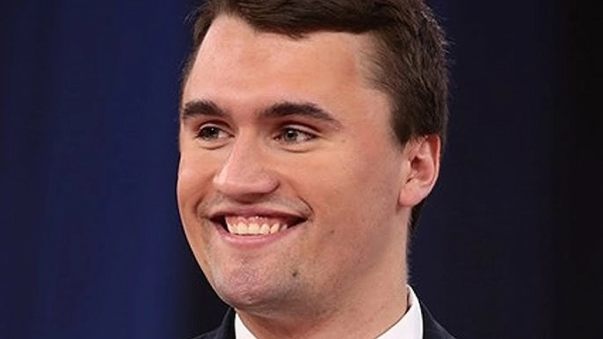 charlie kirk smile