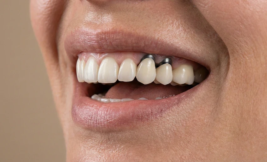diş implantlarından sonra metalik tatla başa çıkma