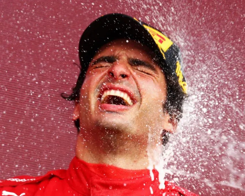 dents de carlos sainz 2022