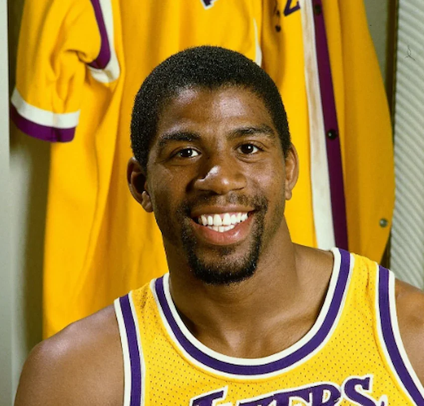 magic johnson teeth 1985