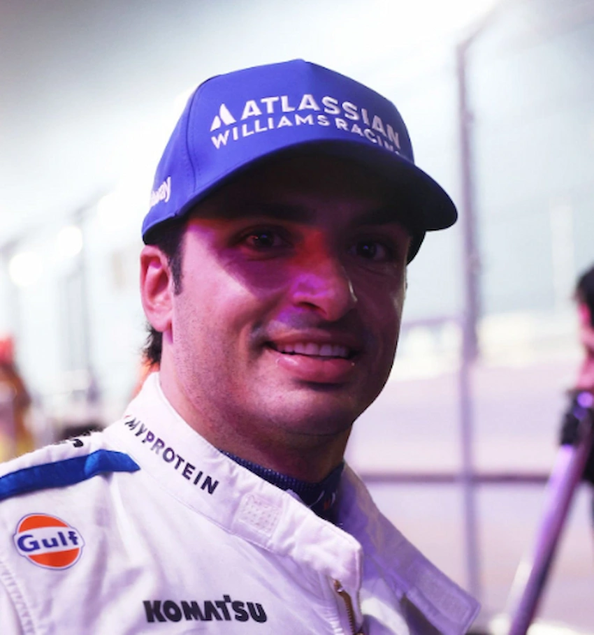dents de carlos sainz 2025