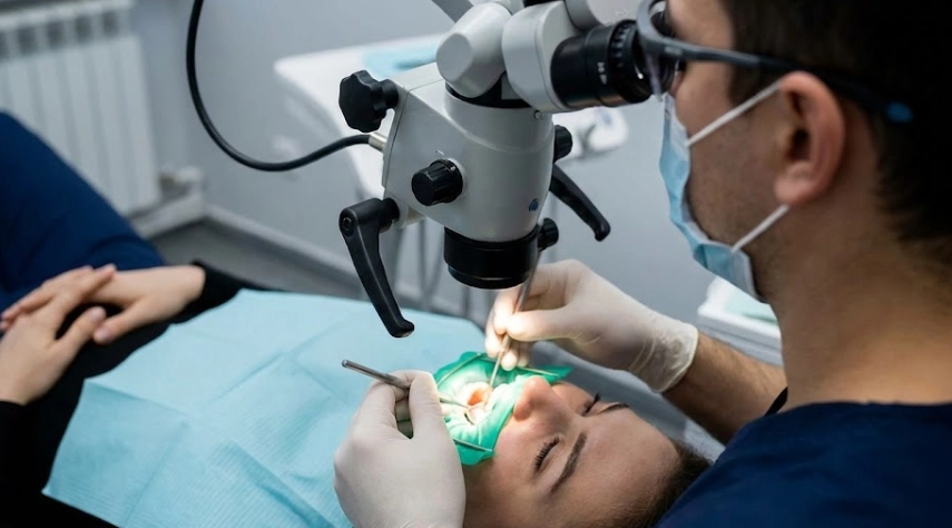 geavanceerde microscopische endodontische behandeling