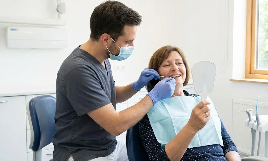 Postoperative Kontrolle und Patientenspannung