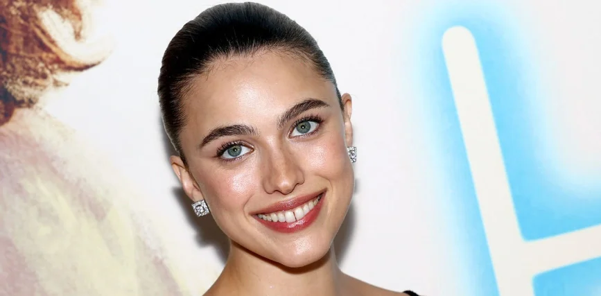 i denti di Margaret Qualley sorriso di Hollywood