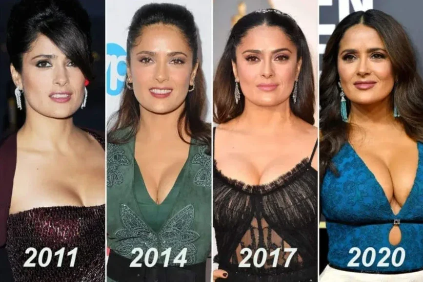 sânii lui salma hayek