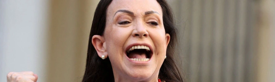 dents de Maria Corina Machado en 2025