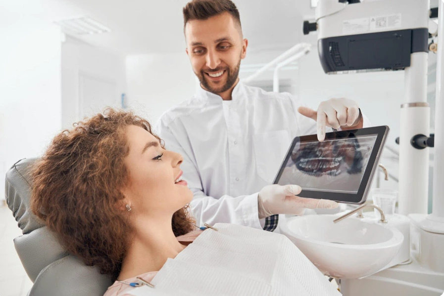 radiografía dental