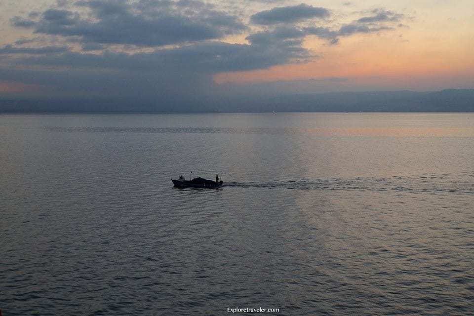Pescando en el Mar de Galilea