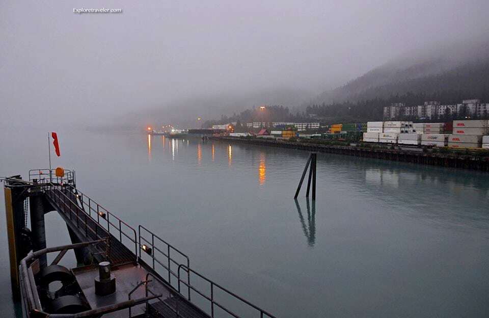 Port de Whittier en Alaska