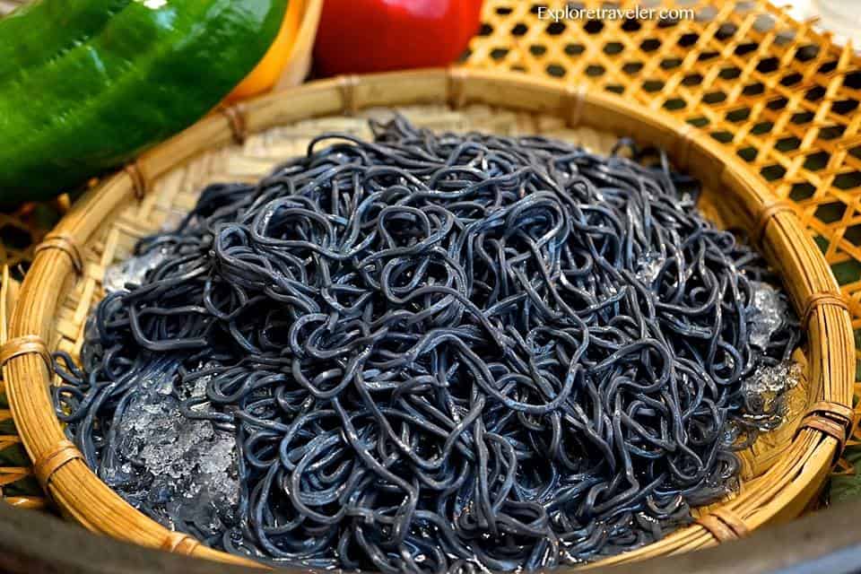 Bamboo Charcoal Noodles