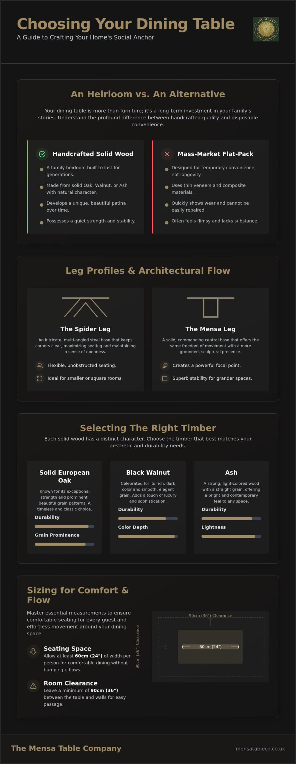 The Art of Dining Table Selection: A Guide to Choosing Your Forever Piece
