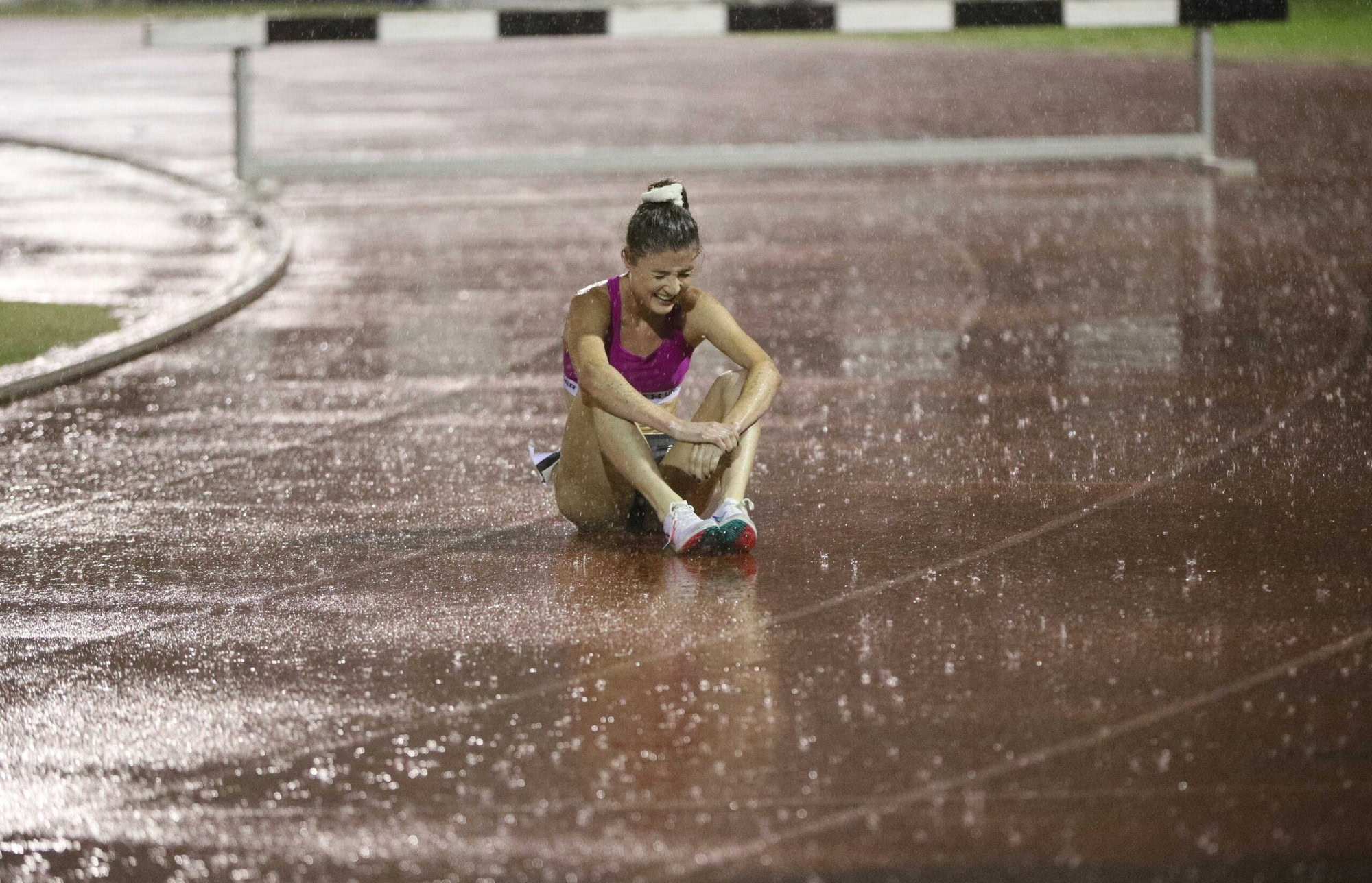 "The Pain of Olympic Pursuit" by David Tarbotton