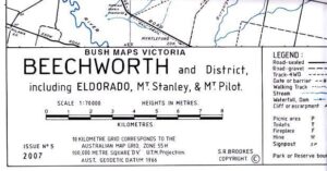 Beechworth and District Bush Maps, Victoria