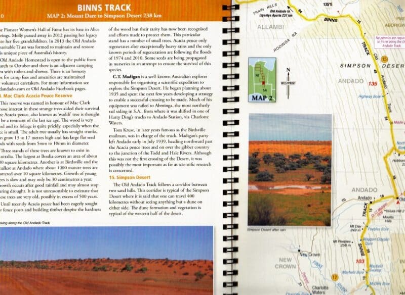 Binns Track Adventure Guide Westprint - A.B.C. Maps