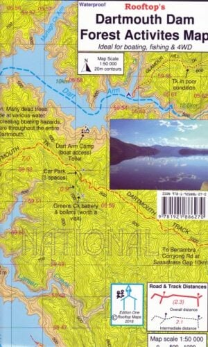 Rooftop Map Dartmouth Dam Forest Activities