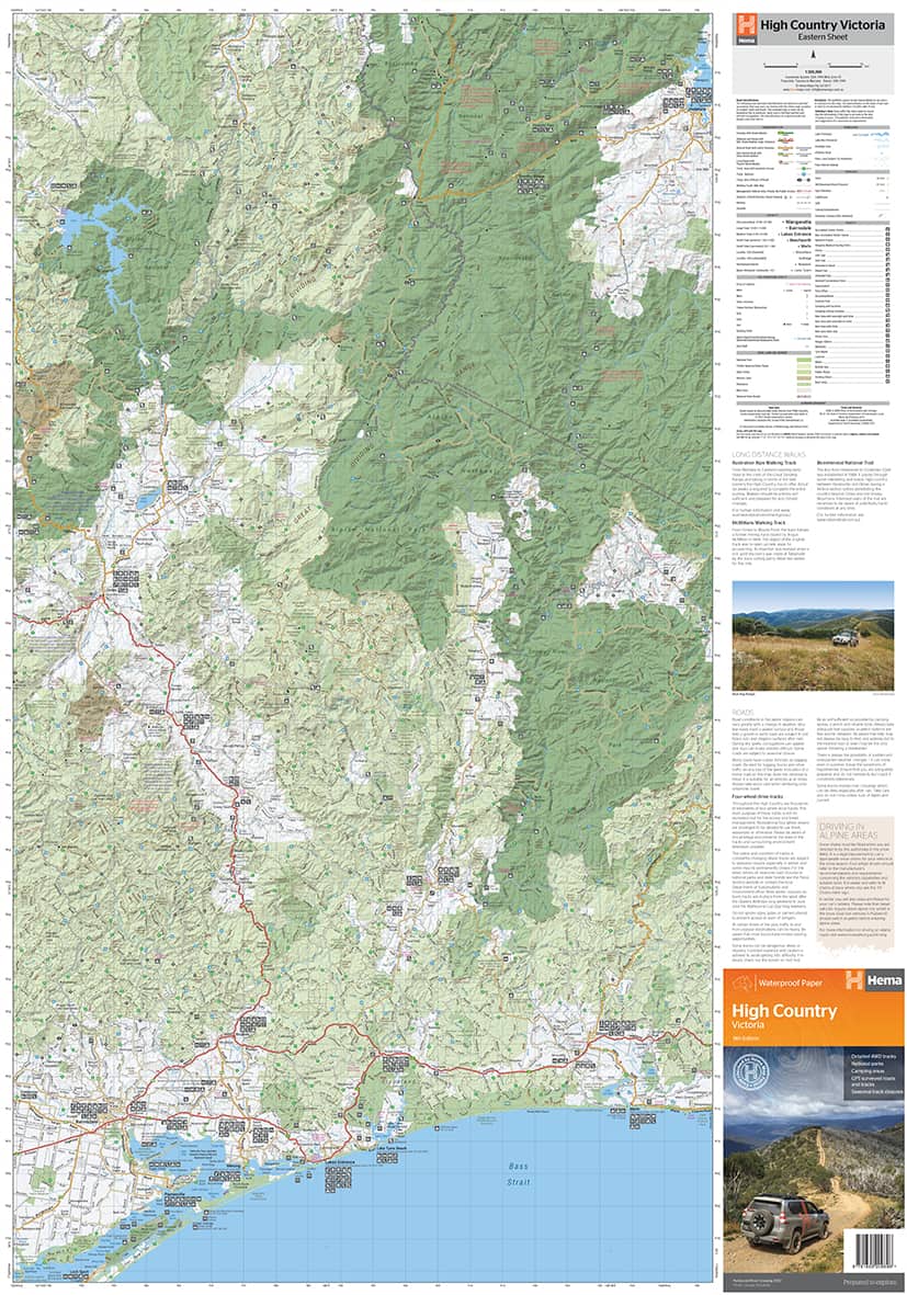 High Country Victoria Map Hema - Image 3