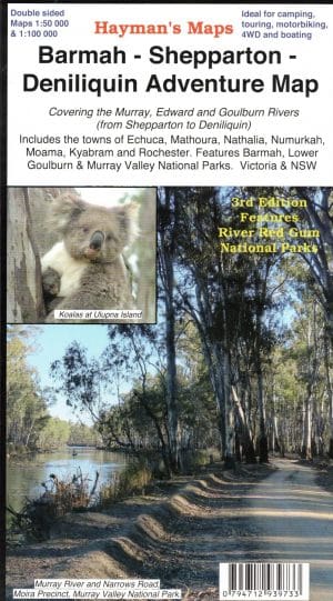 Barmah Shepparton Deniliquin Map Hayman