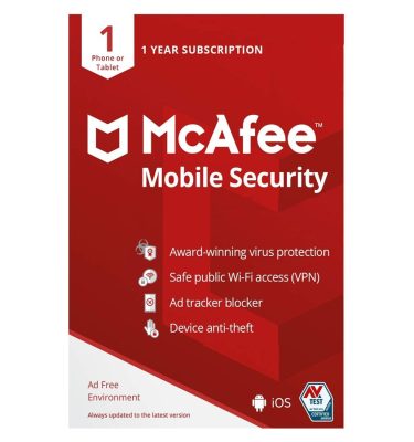 آنتی ویروس مکافی موبایل سکیوریتی،خرید آنتی ویروس موبایل مکافی