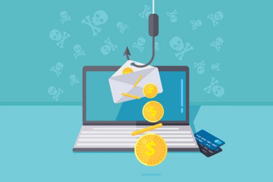 تصویر فیشینگ در آنتی ویروس جی دیتا توتال سکیوریتی