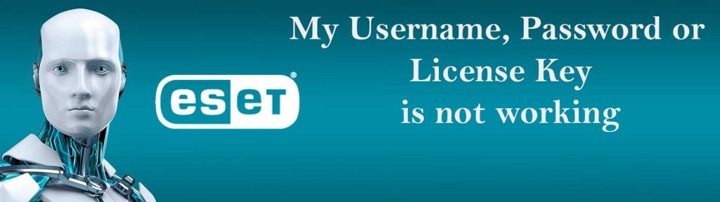 لایسنس آنتی ویروس ایست کار نمیکند.
