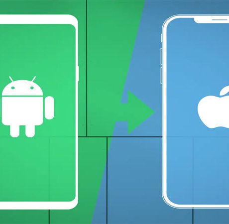 انتقال فایل بین اندروید و آیفون