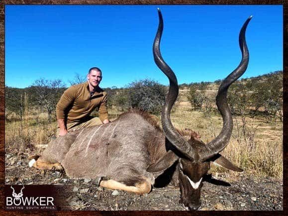 African Hunting Safari - How Much does a Hunt in Africa Cost? 4 Hunting in Africa with Nick Bowker. Kudu hnt.