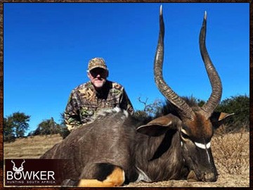 African plains game hunting list. Nyala.