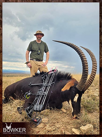 African Hunting Safari - How Much does a Hunt in Africa Cost? 27 Free ranging bow hunting with Nick Bowker.