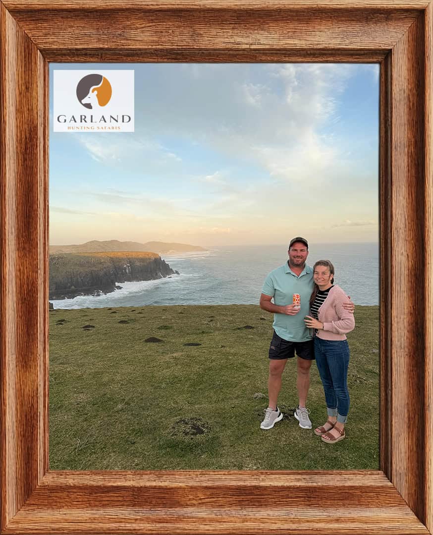 Brendan and Shanna at the coast
