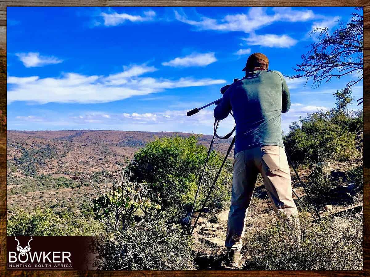 African Hunting Safari - How Much does a Hunt in Africa Cost? 29 Using African shooting sticks is an important skill.